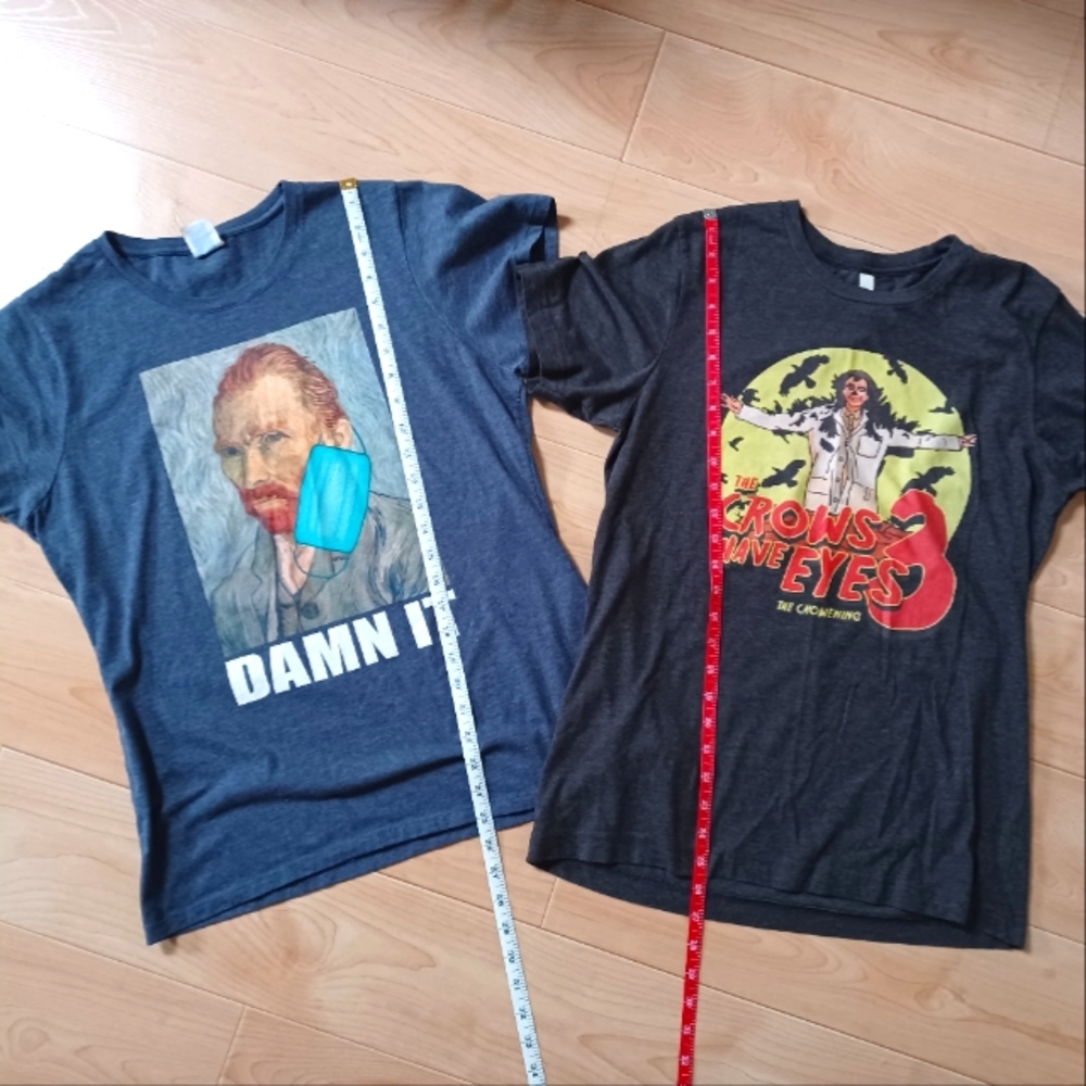 Moira Rose & Vincent VanGogh bundle of 2 novelty tees